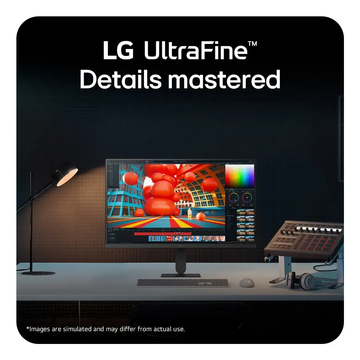 LG UltraFine U7 27 collu 4K IPS monitors 27U710B-B Photo 4