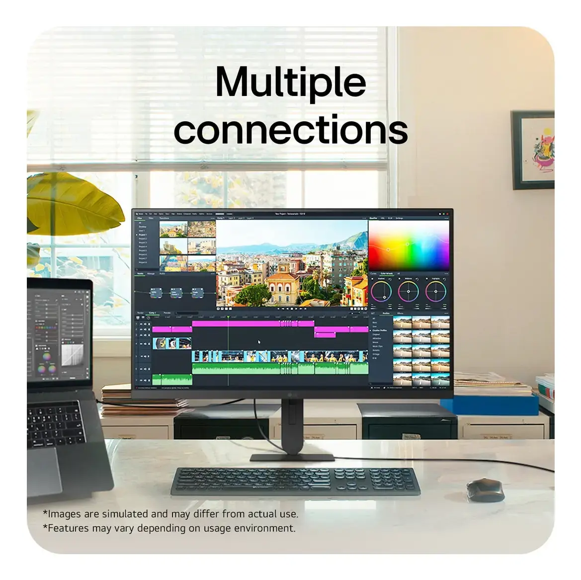 LG UltraFine U7 27 collu 4K IPS monitors 27U710B-B Photo 7
