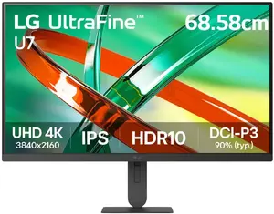 LG UltraFine U7 27U710B-B 27-дюймовый 4K Ultra HD IPS монитор с разрешением 3840 x 2160, HDMI, DisplayPort, креплением VESA и регулировкой высоты