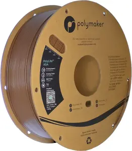 Polymaker PF01032 Acrylonitrile Styrene Acrylate 3D Printing Filament Army Brown 1.75 mm