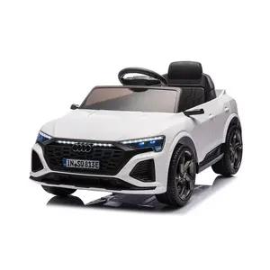Children's electric car HATIS Audi SQ8, white