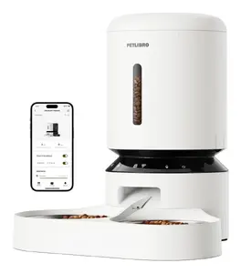 Petlibro Granary Smart Automatic Pet Feeder White 5 L Capacity Wi-Fi Enabled for Cats and Dogs
