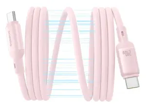 Baseus P10376800411-00 USB cable 1 m USB C 240 W Pink