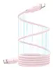 Baseus P10376800411-00 USB Cable 240W Pink Photo 3