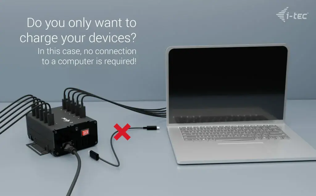 i-tec CACHRGHUB10CIT USB-C Charging and Data Hub Photo 5