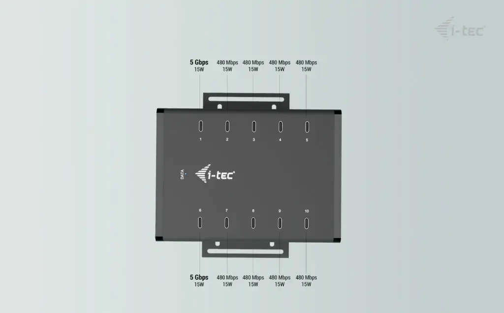 i-tec CACHRGHUB10CIT USB-C Charging and Data Hub Photo 11