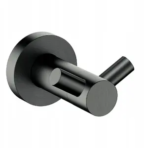 Omnires MODERN PROJECT MP60120GR Dubultis halātu āķis matēts grafīts