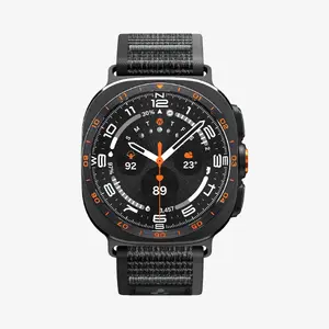 Ремешок Spigen Athlex Air Active для Galaxy Watch Ultra 47мм черно-серый