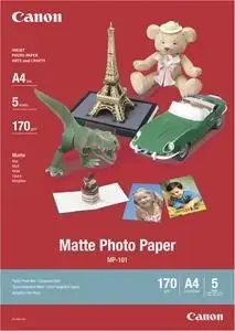 Матовая фотобумага Canon MP-101 A4 170г 5 листов