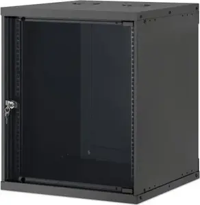 INTELLINET 19" Sienas tīkla skapis Basic Line 12U 560 mm Dziļums Melns