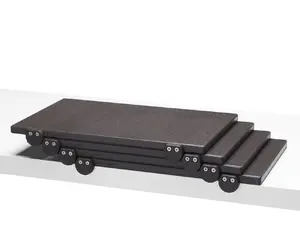 Brūns plastmasas sadales dēlis 60x40x2cm HDPE Euroceppi