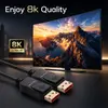DisplayPort v2.1 Cable Qoltec 2m Photo 3