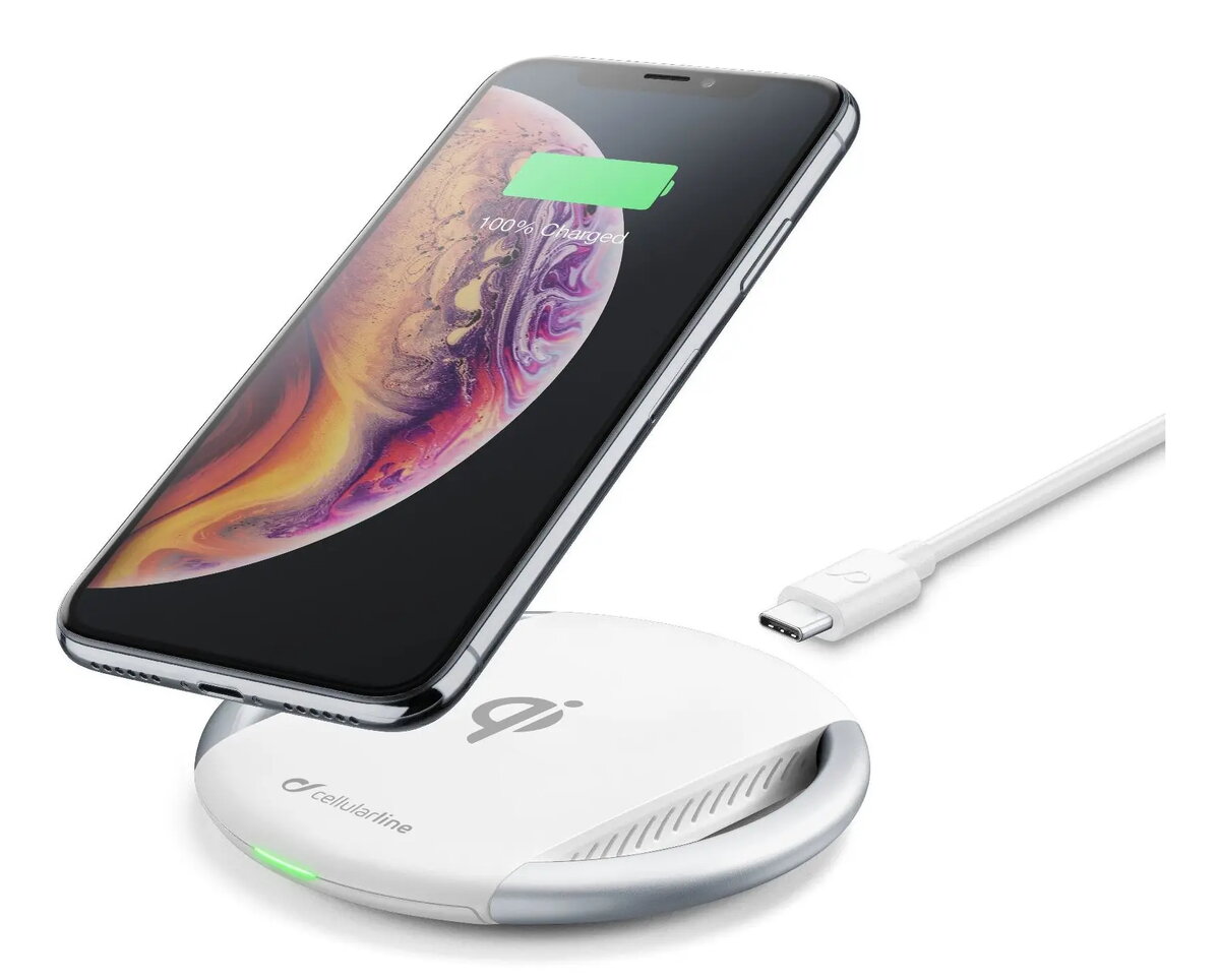 Cellularline Arena Bezvadu lādētājs Apple WIRELESSPADIPHW