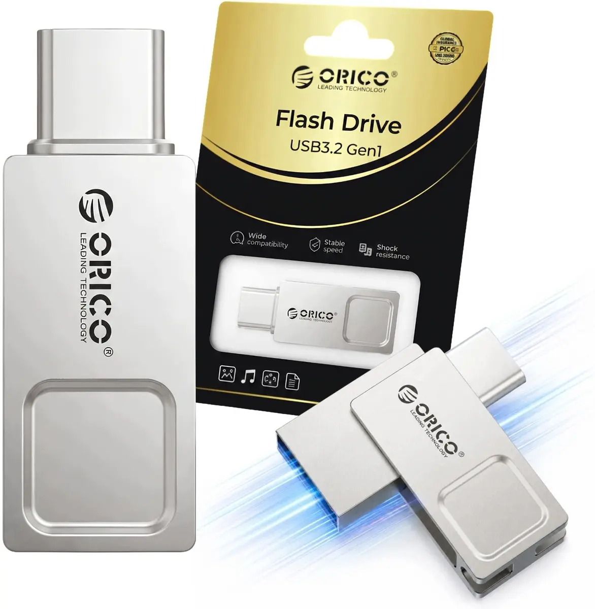 ORICO U301 64 GB USB zibatmiņa