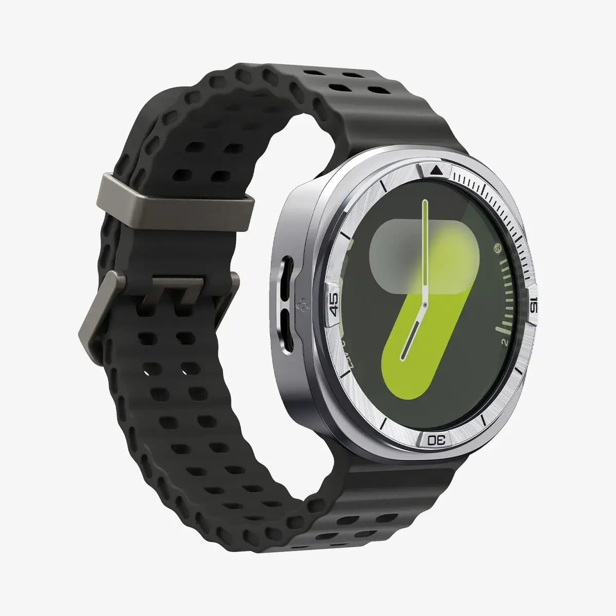 Spigen Bezel Tune Pro Серебристый чехол Photo 5