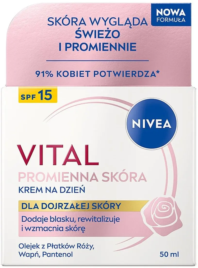 NIVEA Vital Soja Stingrinošs dienas sejas