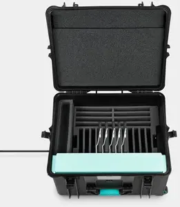 MANHATTAN Charging Case for 10 Laptops up to 15.6 Inch with 10 230V AC Sockets