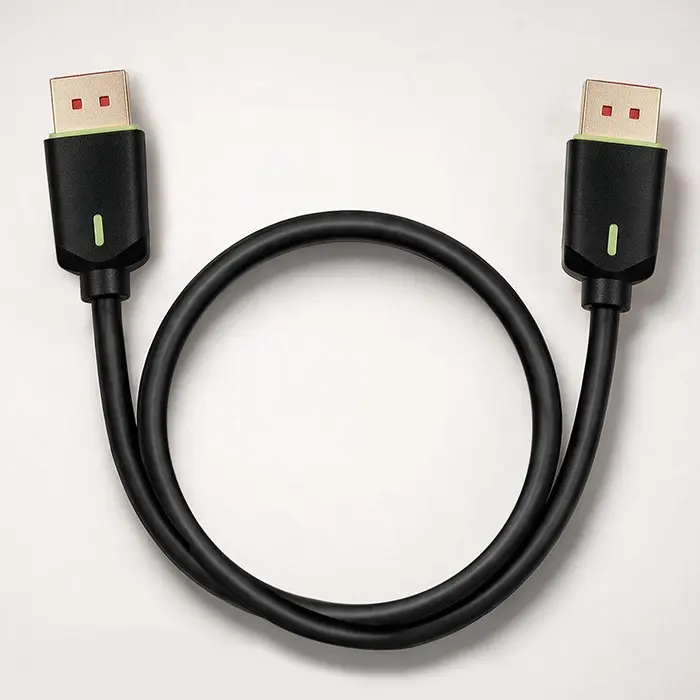 DisplayPort v2.1 Cable Qoltec 80G Photo 6