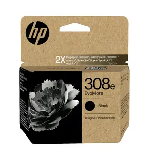 Черный оригинальный струйный картридж HP 308e EvoMore 320 страниц