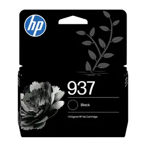 Черный оригинальный струйный картридж HP 937 с ресурсом до 1250 страниц