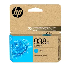 HP 938e EvoMore Оригинальный струйный картридж Голубой 20мл