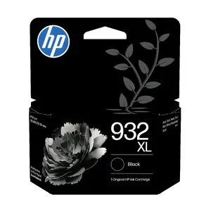 Черный оригинальный струйный картридж HP 932XL повышенной емкости 22.5 мл на 1000 страниц
