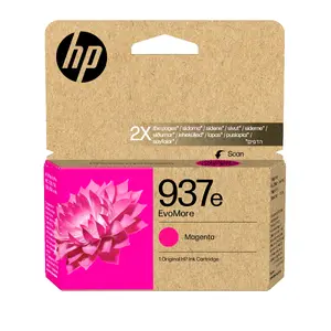 Оригинальный струйный картридж HP 937e EvoMore Magenta, 1650 страниц
