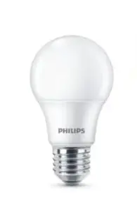 Philips CorePro LED spuldze A60 E27 8W 230V 806lm 2700K Nediouējama
