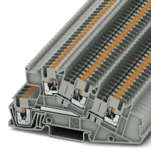 Phoenix Contact 3213953 PTI 2,5-L/L Installation Terminal Block 4-Conductor Grey
