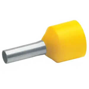Gustav Klauke GmbH 43512 Izolēta vadu uzgalis 6mm² dzeltena galvaniski alvota