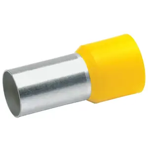 Gustav Klauke GmbH 48121 Изолированные кабельные наконечники, полипропилен, медь, серебристо-желтые, 25 штук