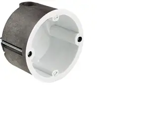 Kaiser 9464-01 Electrical Junction Box for Fire Protection Walls in White