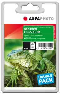 AgfaPhoto APB127BDUOD Ink Cartridge Black Pigment-Based