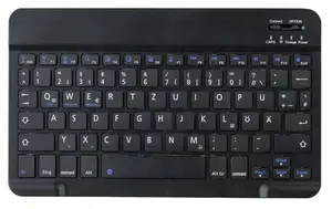 Accessory-Tech @key Basic Wireless Bluetooth Keyboard QWERTZ German Black with Built-in Battery