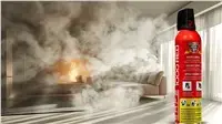 Safe Hasicí sprej 1000 RED Огнетушащий спрей с держателем Photo 3