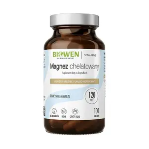 Biowen Chelated Magnesium Bisglycinate Food Supplement 100 Capsules