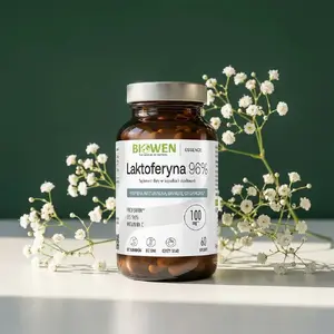 Biowen Lactoferrin 96% Food Supplement 60 Capsules Immunity Support Soy Free Gluten Free Sugar Free