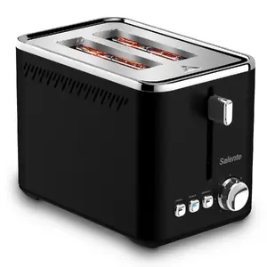 Тостер Salente ToastPro нержавеющая сталь черный