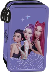 TRIPLE PENCIL CASE K-POP