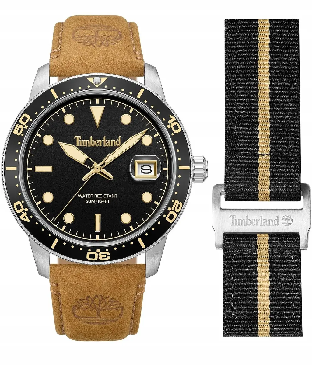 Timberland Peatfield vīriešu rokas pulksteņu komplekts
