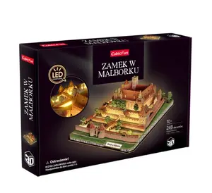 Cubicfun Malbork Castle 3D Puzzle Model 306-L549H