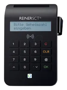 RFID считыватель REINER 2718710-000 USB Черный со встроенным аккумулятором
