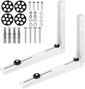 Wall Bracket for Air Conditioner and Heat Pump Maclean MC-143 Galvanized Steel Arm Length 365x450mm Load Capacity up to 150kg