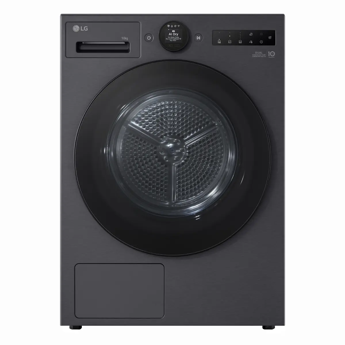 LG RHX7010TBB Brīvi stāvoša veļas žāvētājs