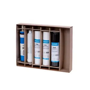 A set of filter cartridges Ecosoft STANDARD, 10"