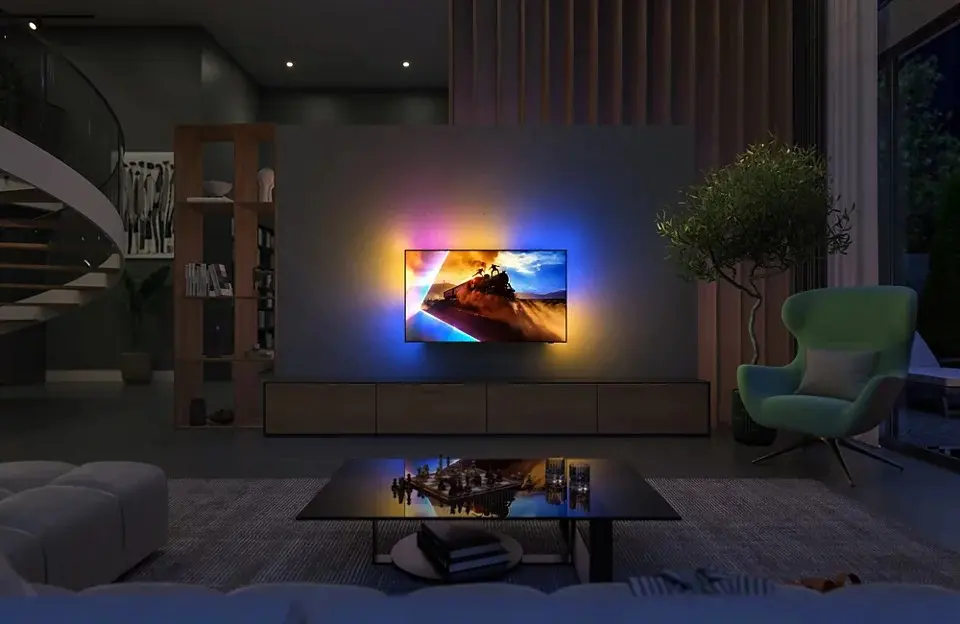 Телевизор Philips 55OLED761/12 55" 4K OLED Smart TV Photo 8