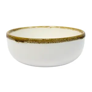 Ceramic Bowl Silvara 15 cm KETLER White Glossy