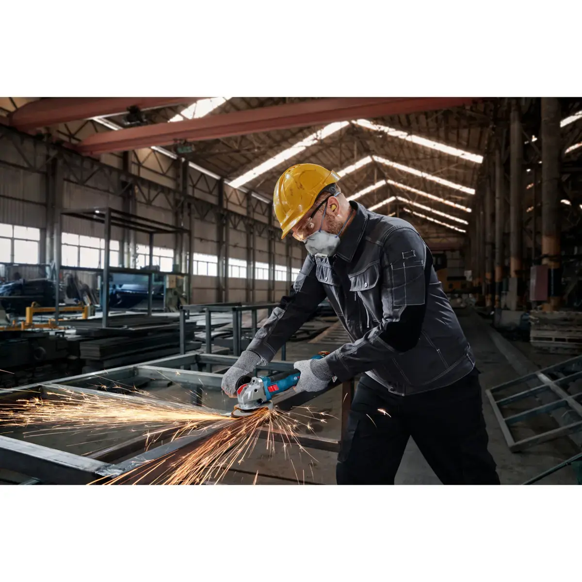 Угловая шлифмашина Bosch GWX 18V-8 Professional Photo 3