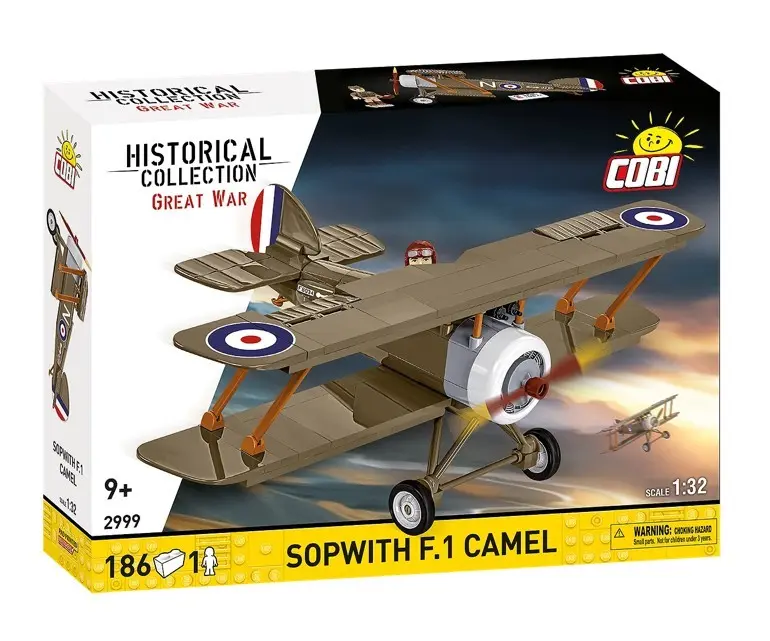 Cobi Sopwith F.1 Camel Vēsturiskās