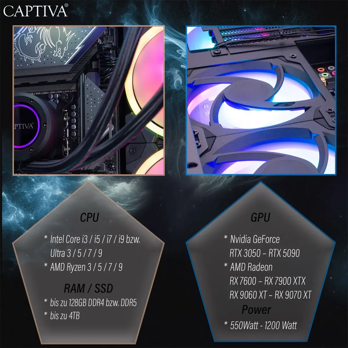 Captiva Ultimate Gaming I10-3720 dators Photo 7
